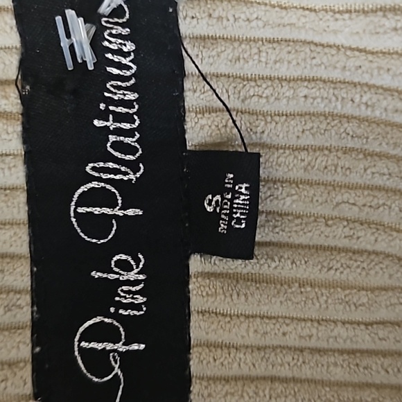 Pink Platinum corduroy coat size small - Picture 2 of 2